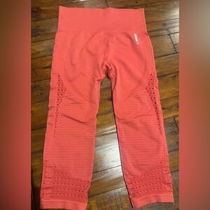 Brand new!! Gymshark Coral Leggings with super sexy funk cut outs